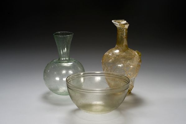 Cup, bottle and balsam