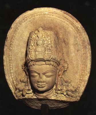Kopf von Vishnu