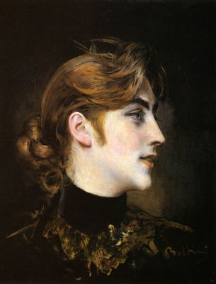 Giovanni Boldini - Portrait of a lady