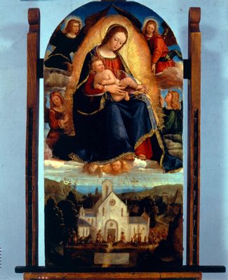 Gandolfino da Roreto - Madonna with the child