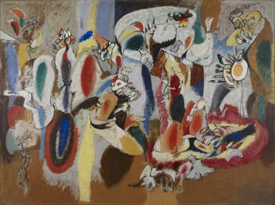 Arshile Gorky - The Liver is the Cockís Comb