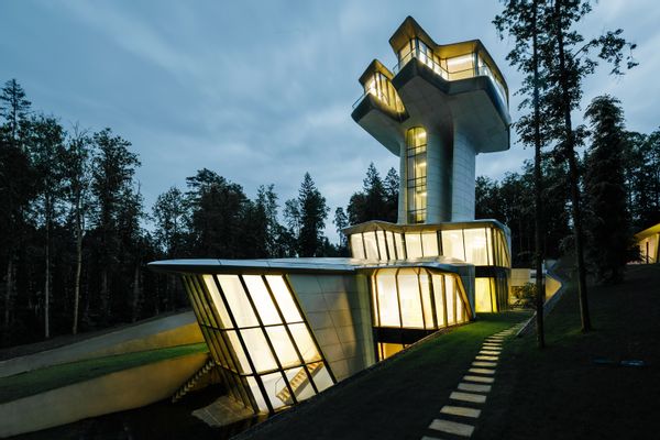 Zaha Hadid Architects - Die Hauptstadt-Hügel-Residenz, Mosca