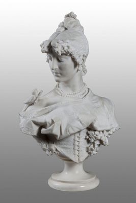 Giuseppe Grandi - Busto femminile