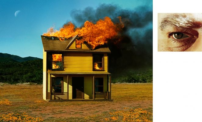 Alex Prager - 4:01pm, Sun Valley and Eye n.3 (House Fire)
