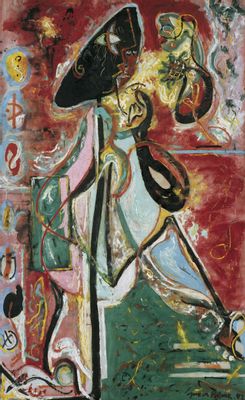 Jackson Pollock - La donna luna