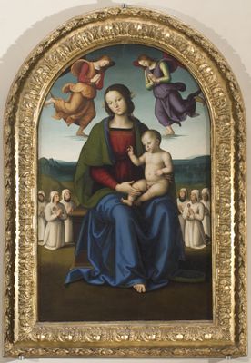Pietro di Cristoforo Vannucci, detto Perugino - Madonna della Confraternita della Consolazione