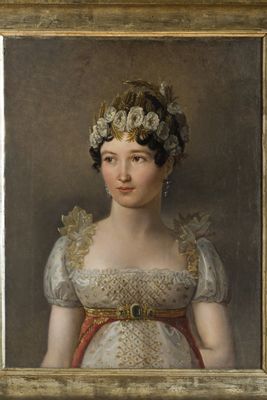 Jean Baptiste Wicar - Portrait of Carolina Murat