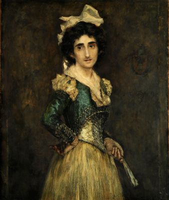 Mariano Fortuny y Madrazo - Porträt von María Luisa Fortuny