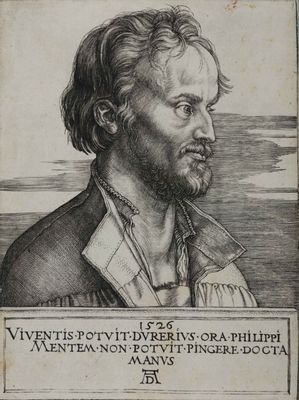 Albrecht Dürer - Ritratto di Filippo Milantone