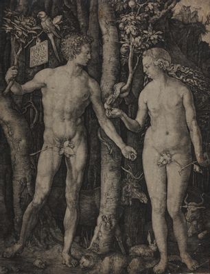 Albrecht Dürer - Expulsion of Adam and Eve