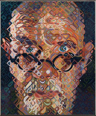 Chuck Close - Self portrait