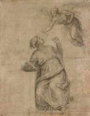 Michelangelo Buonarotti - The Annunciation