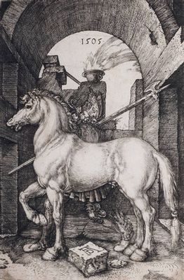 Albrecht Dürer - Kleines Pferd
