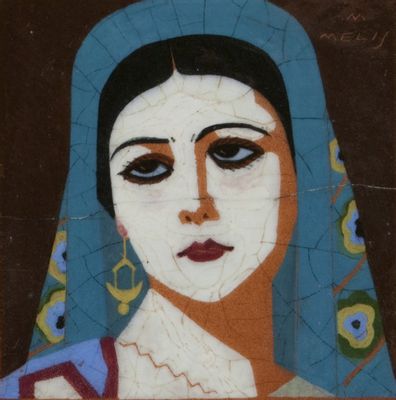 Melchiorre Melis -  Woman with earring