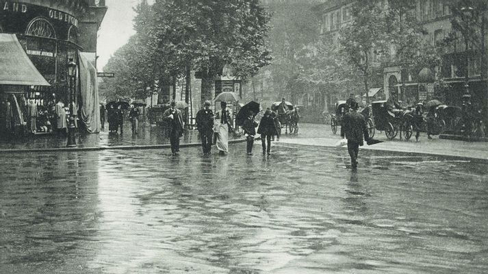 Alfred Stieglitz - A rainy day in Paris
