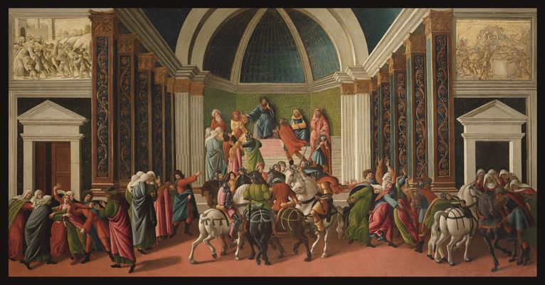 Sandro Botticelli - Storia di Virginia romana