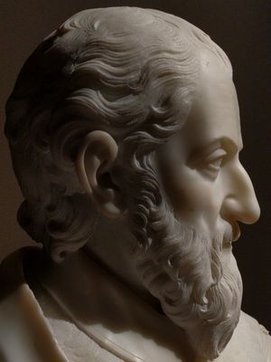 Giovanni Antonio Cybei - Busto in marmo di Carlo Sigonio