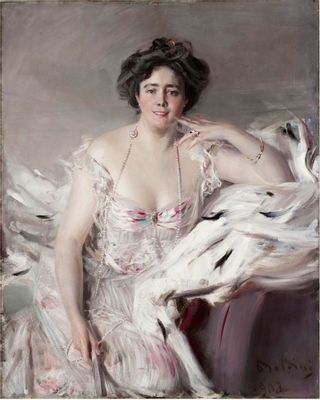 Giovanni Boldini - Portrait of Nanne Schrader