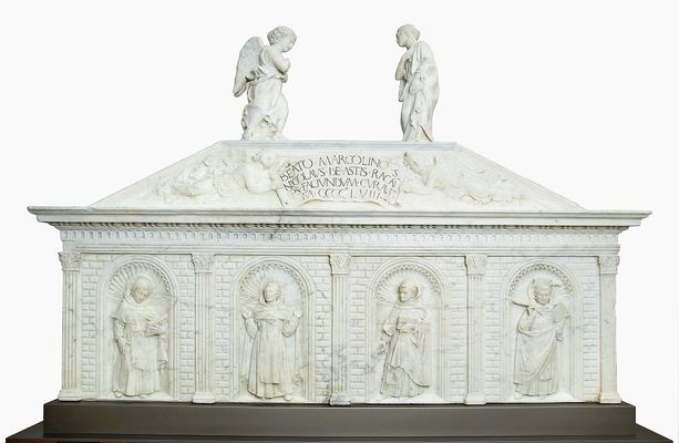 Alessandro Rossellino - Sarcophage du Bienheureux Marcolino Amanni
