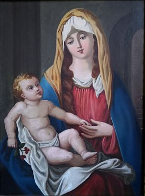 Enrico Baldini - Copy from the Madonna del Patrocinio