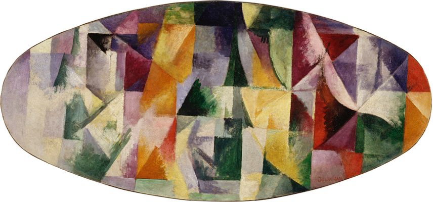 Robert Delaunay - Fenêtres ouvertes simultanément 1ère partie, 3e motif