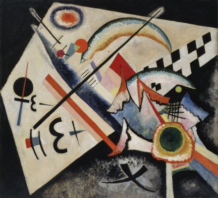 Vasily Kandinsky - Croix blanche