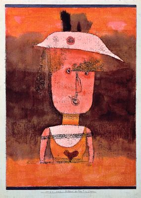 Paul Klee - Portrait of Frau P. in the South