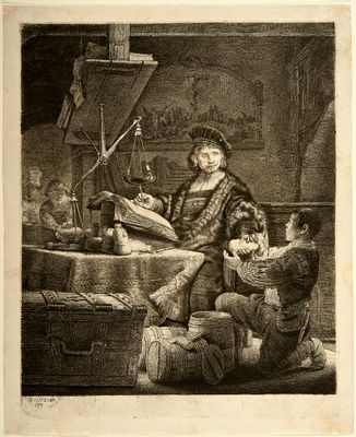 Rembrandt Harmenszoon van Rijn, detto Rembrandt - Portrait of Jan Uytenbogaert