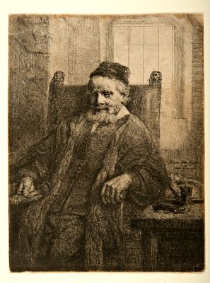 Rembrandt Harmenszoon van Rijn, detto Rembrandt - Portrait of Joannes Lutma
