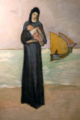 Lorenzo Viani - The widow at the sea