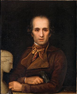 Antonio Canova - Self-portrait as a sculptor