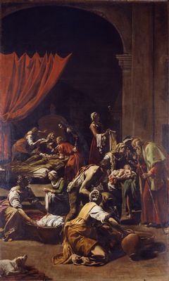 Orazio Borgianni - Cristoforo che trasporta Gesù Bambino
