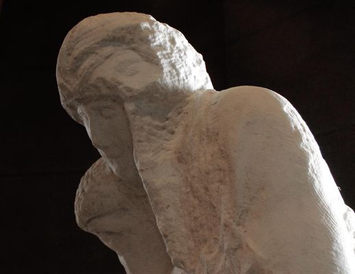 Michelangelo Buonarotti - Pietà Rondanini (detail)