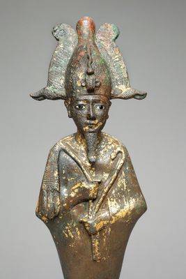 Osiris statue