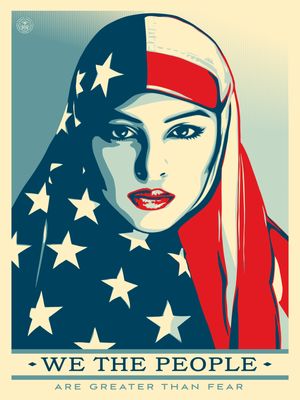 Shepard Fairey - We the People, Greater than Fear