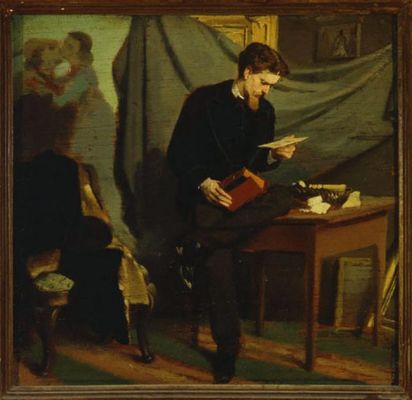 Giovanni Boldini - Portrait of the painter Lanfredini