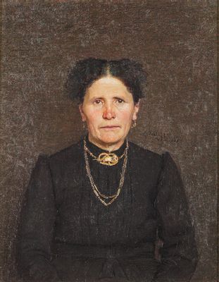 Giuseppe Pelizza da Volpedo - Portrait of Mrs. Battegazzore