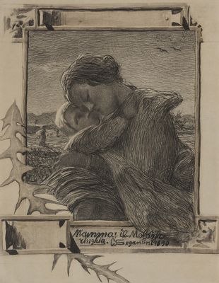 Giovanni Segantini - Maternal love