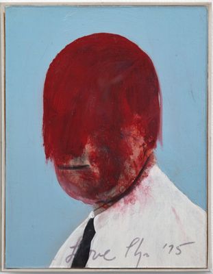 Llyn Foulkes - Untitled, Bloody Head