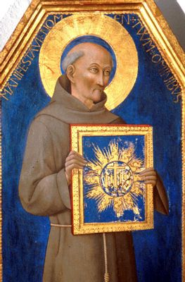 Sano di Pietro - San Bernardino of Siena