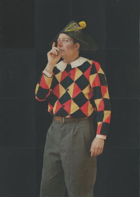 Paolo Ventura - Self-portrait in costume