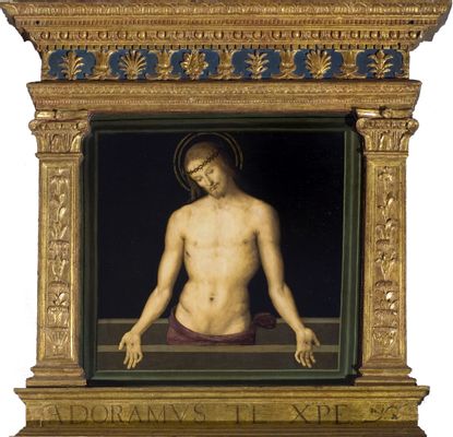 Pietro di Cristoforo Vannucci, detto Perugino - Christus starb in Frömmigkeit