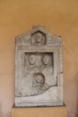 Funerary stele of L. Novius