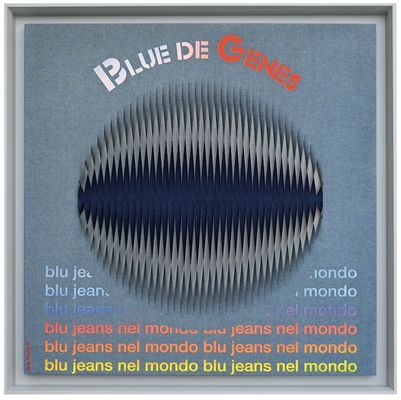Alberto Biasi - Diese blaue Genua, die die Welt kleidet