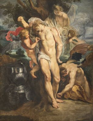 Peter Paul Rubens - Saint Sebastian Healed by Angels