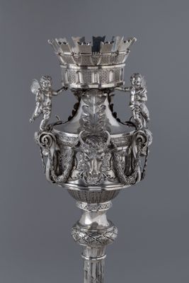 Ceremonial mace of the City of Turin detail