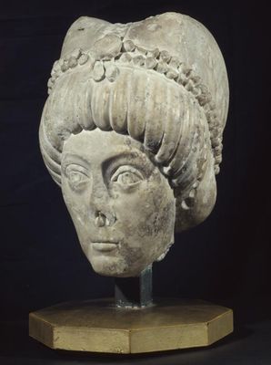 Female head, possibly that of Theodora