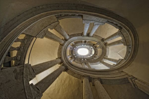 Francesco Borromini - Helical staircase