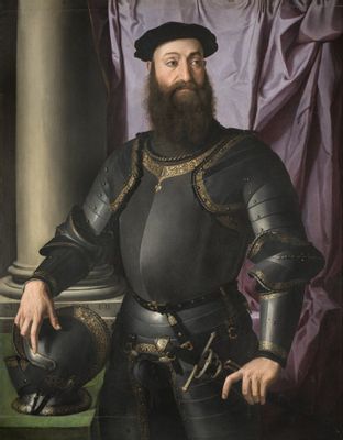Agnolo di Cosimo, detto il Bronzino - Ritratto di Stefano IV Colonna