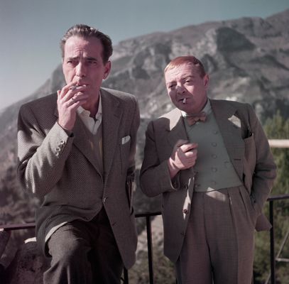 Robert Capa - Humphrey Bogart e Peter Lorre